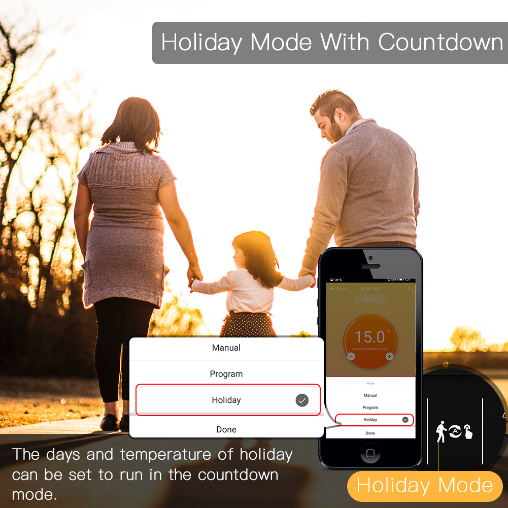 Smart Home WiFi Thermostat Controller
