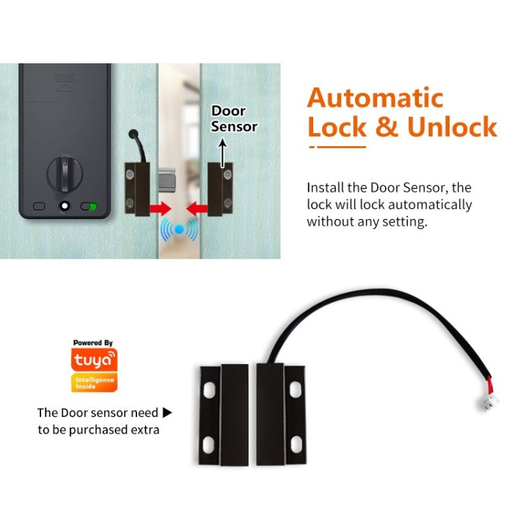 Smart Wi-Fi Keyless Deadbolt Lock with Fingerprint Access