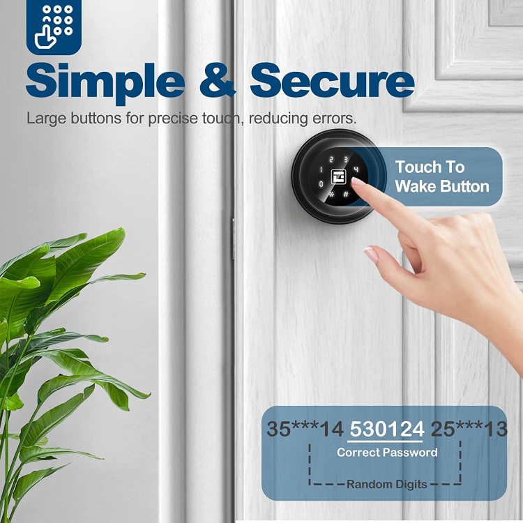 Smart Door Knob with Fingerprint
