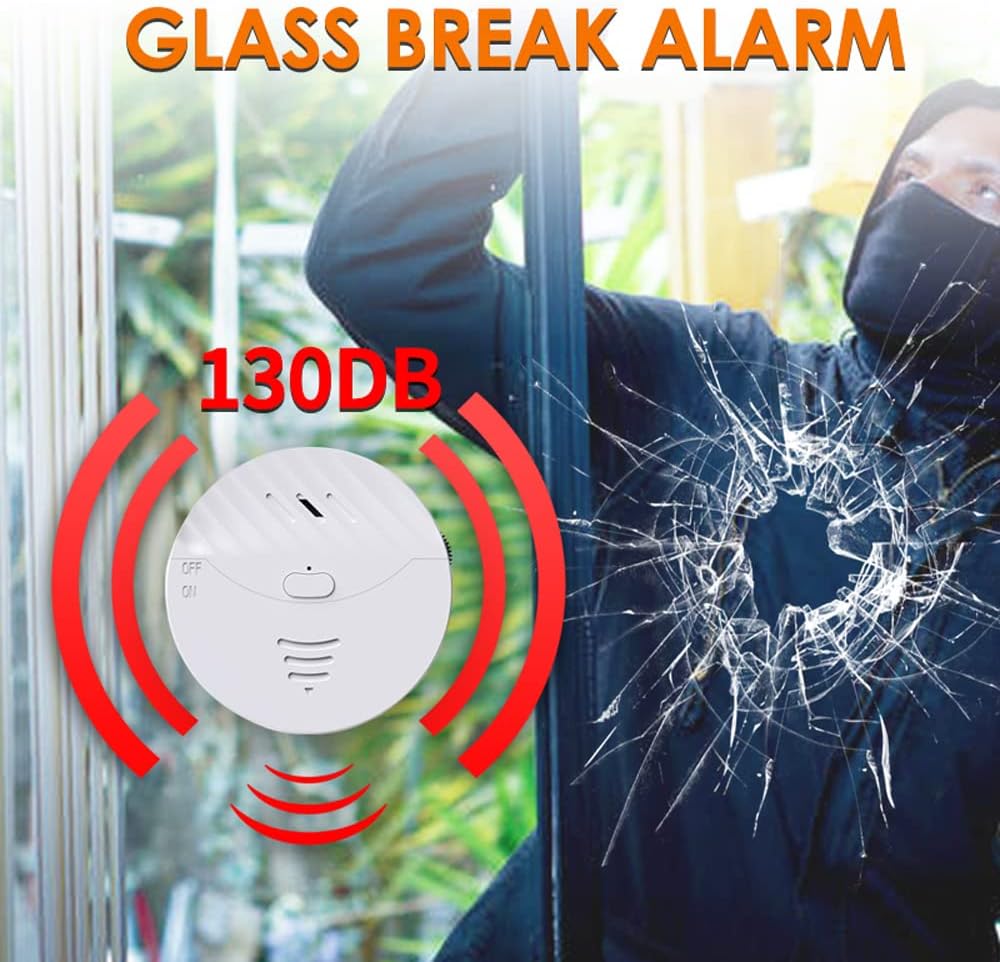 WiFi Window Glass Break Alarm
