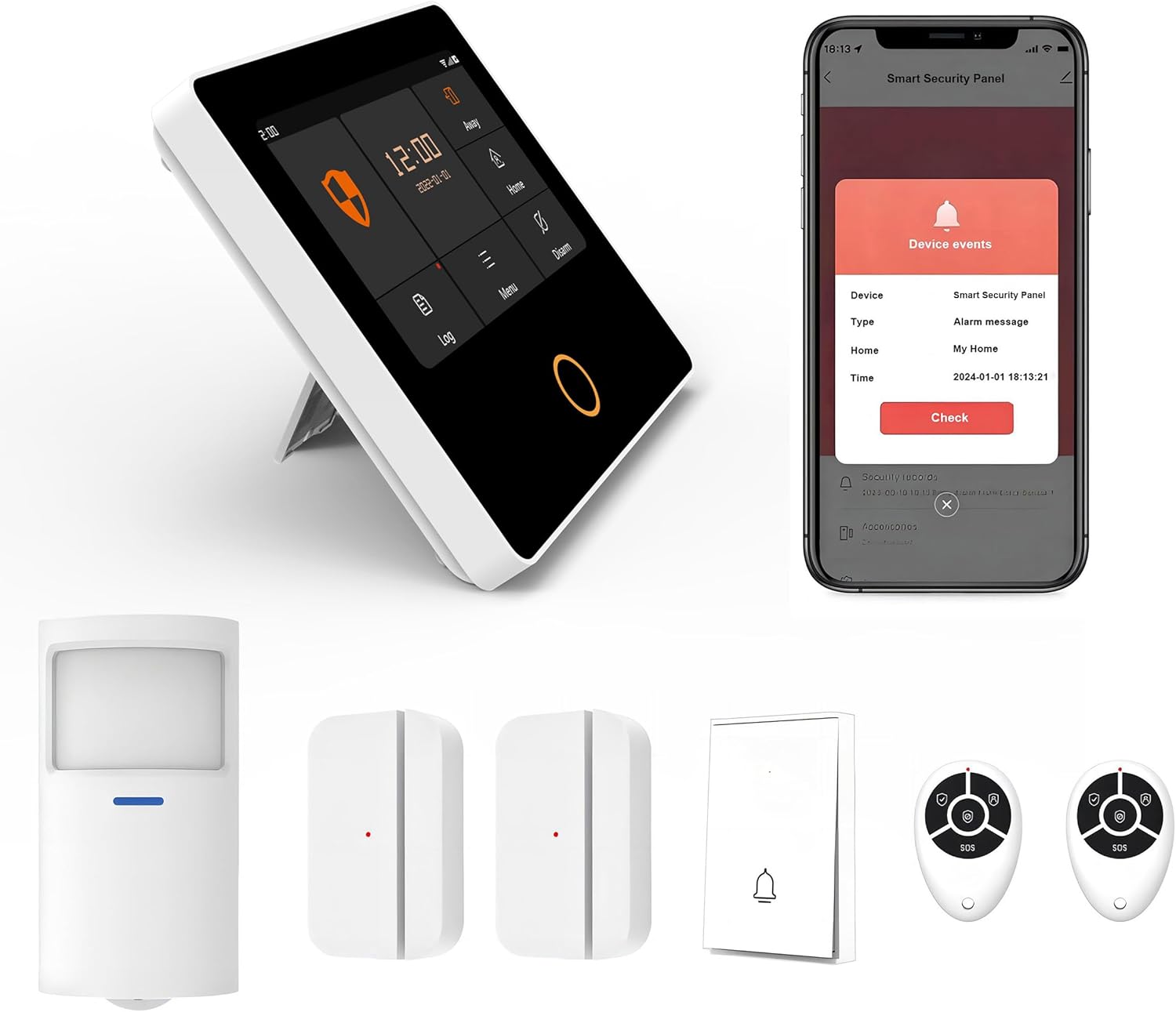 Mengshen WiFi 4G Alarm System Kit