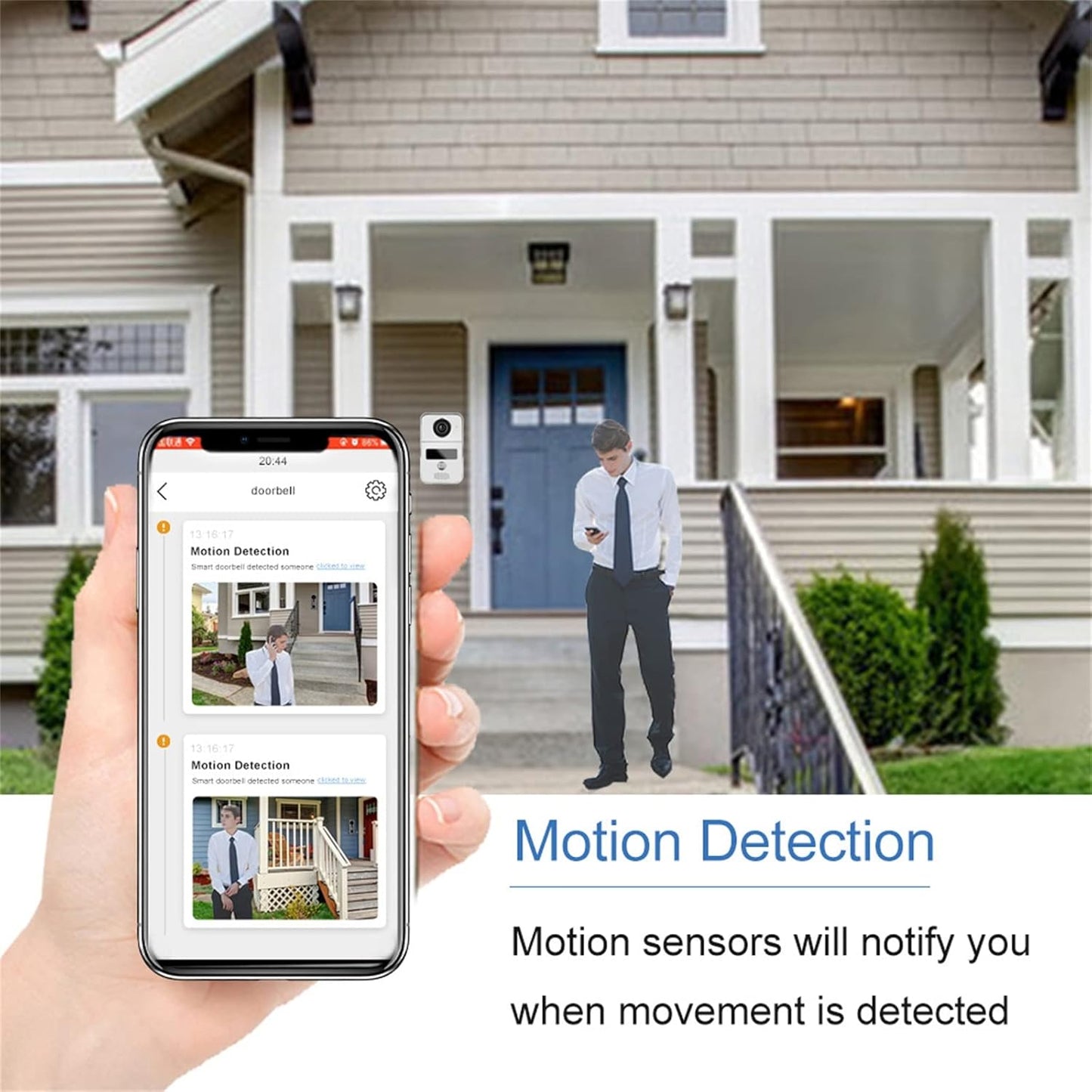 Tuya Smart Video Doorbell Wireless WiFi