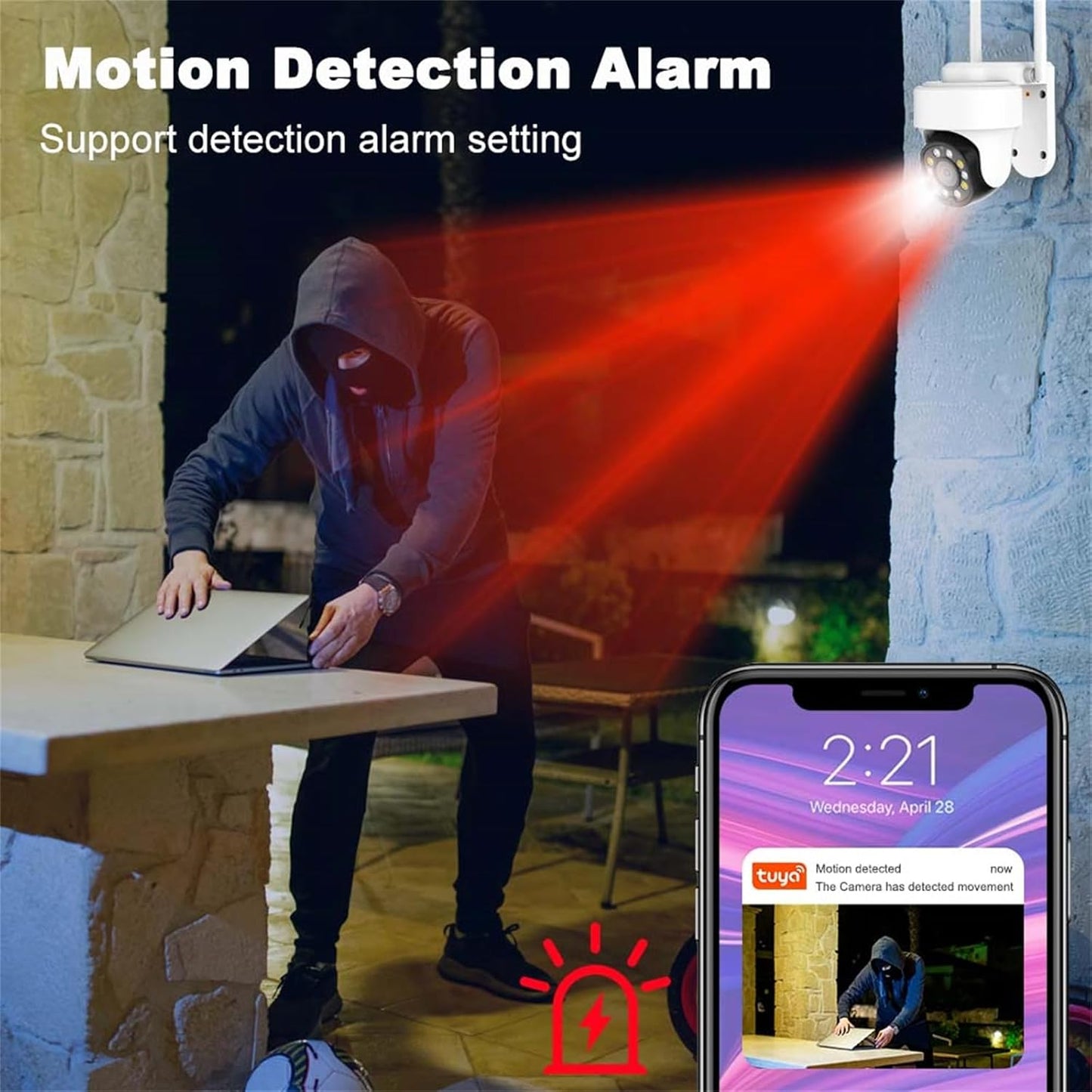 KEYQEEN Outdoor Security Camera