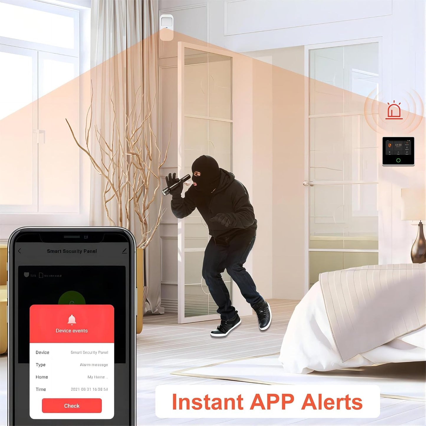 Mengshen WiFi 4G Alarm System Kit