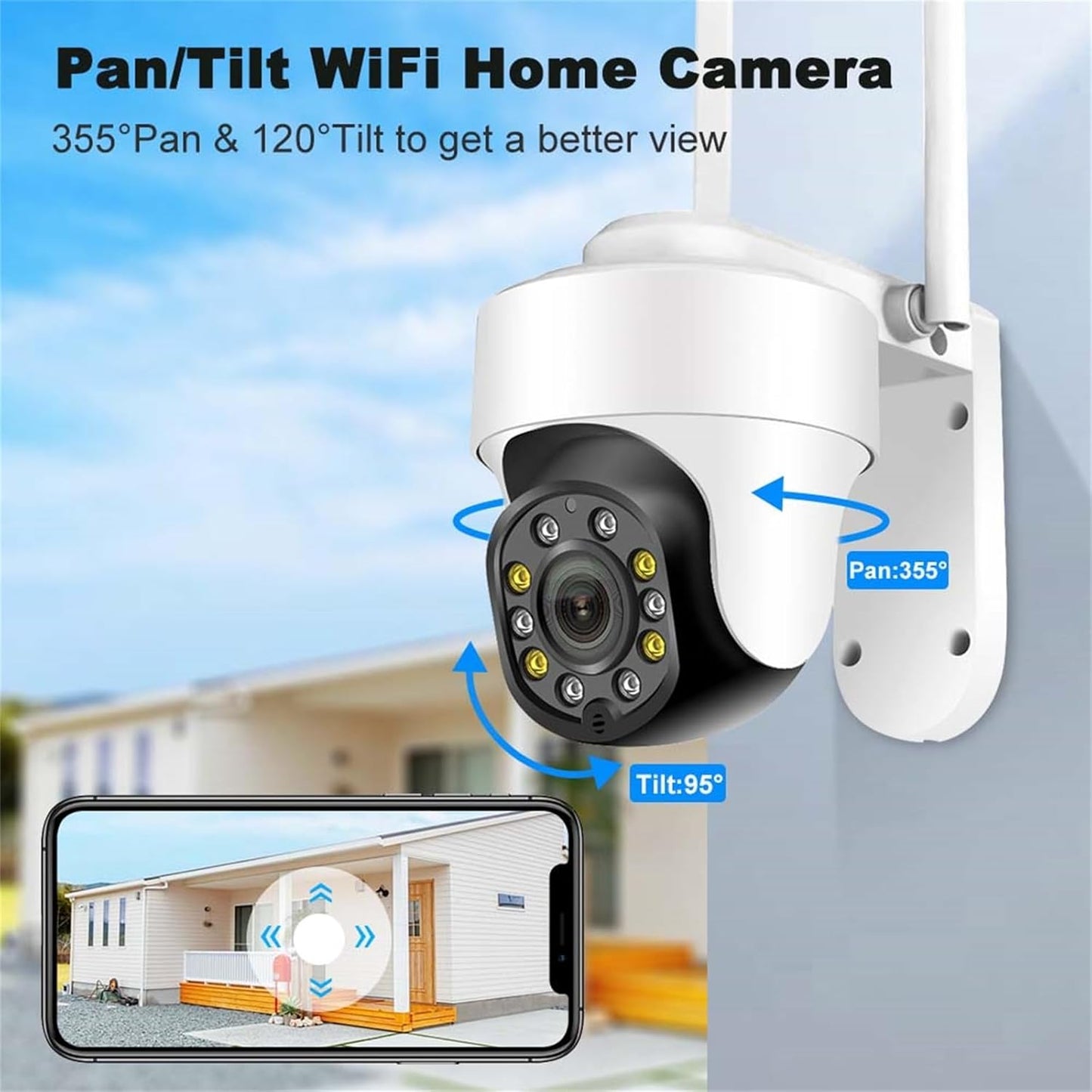 KEYQEEN Outdoor Security Camera