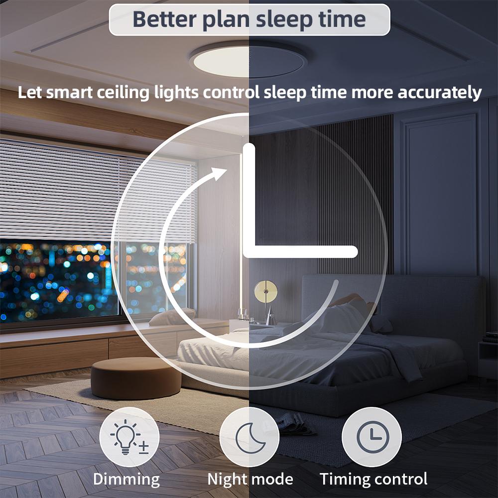 Smart dimmable ceiling light