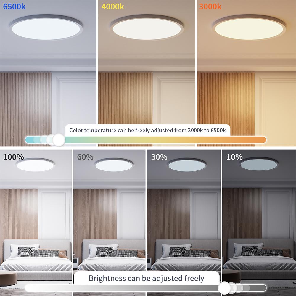 Smart dimmable ceiling light