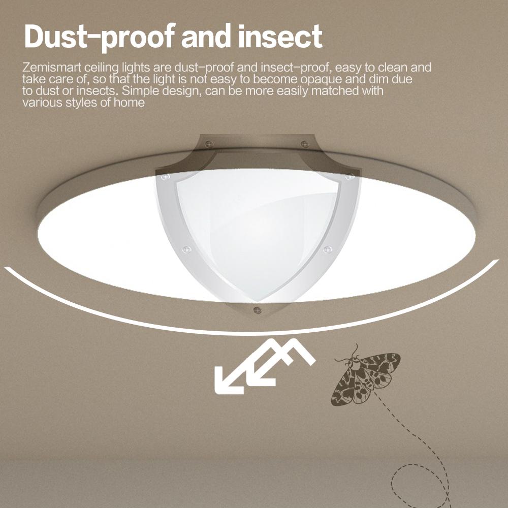 Smart dimmable ceiling light