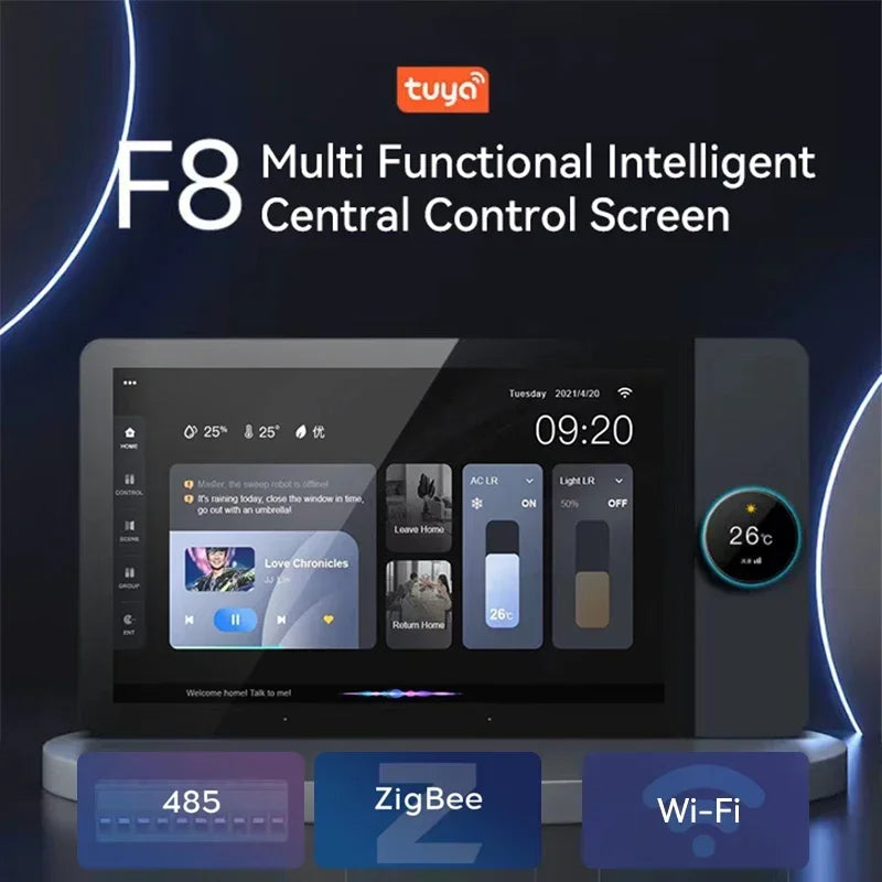 8" Tuya Smart Home Zigbee Gateway