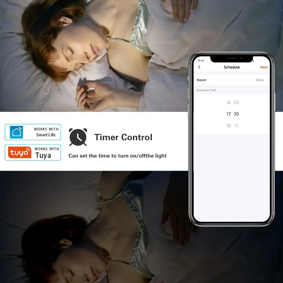 Tuya GU10 WiFi Bluetooth Dimmable LED Smart Light Bulb