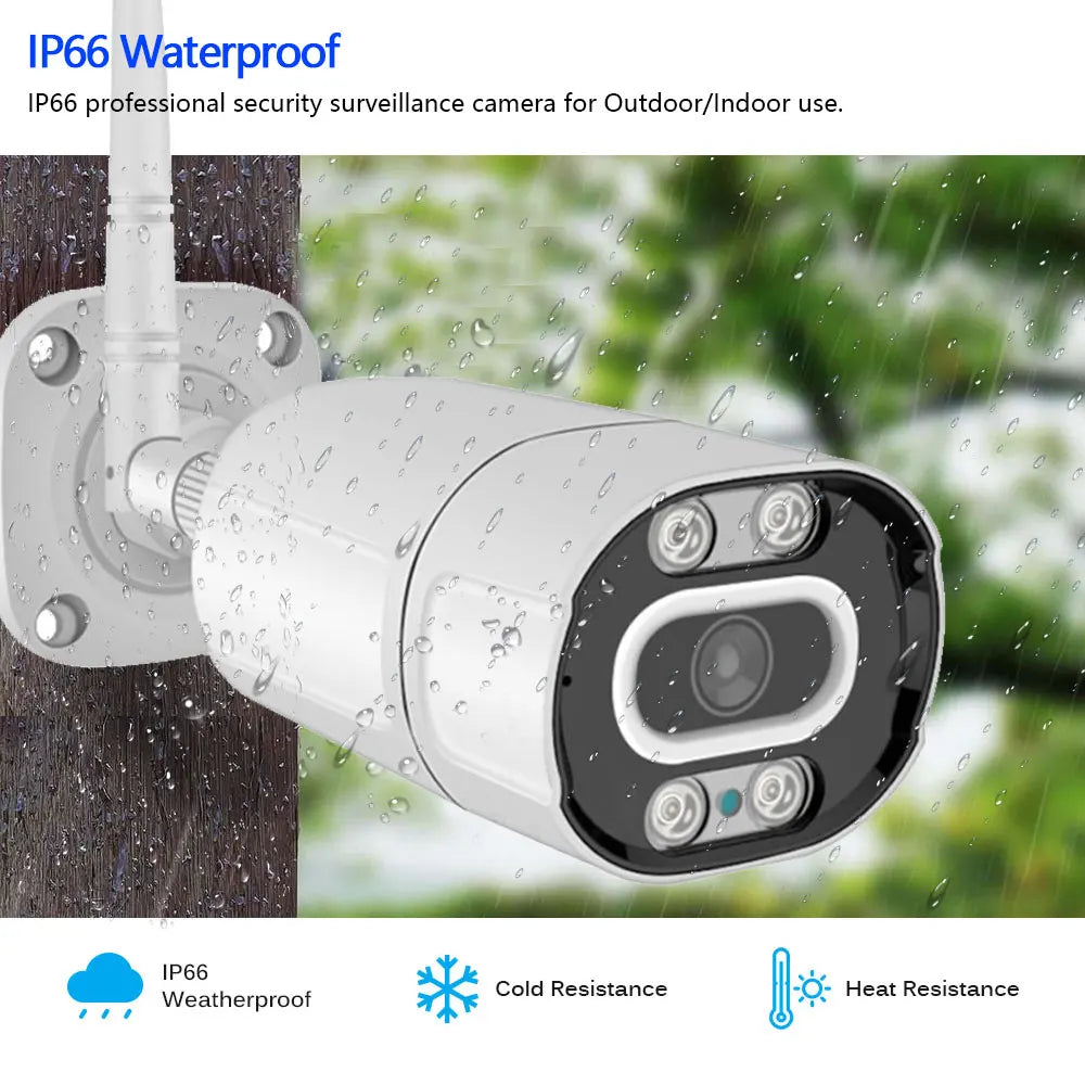 5MP Waterproof WiFi IP Camera