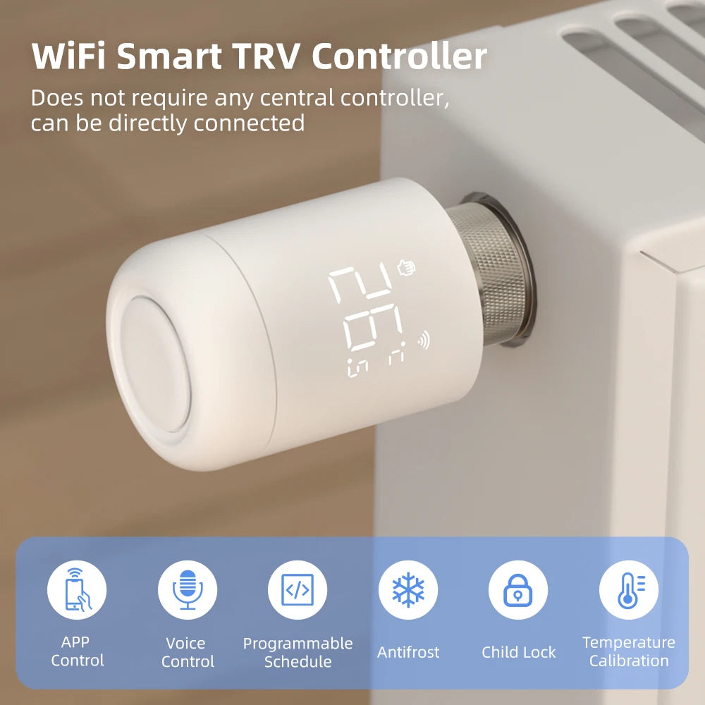 AVATTO WiFi TRV Radiator Thermostat
