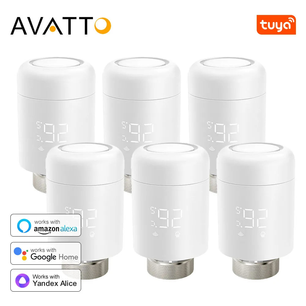 AVATTO WiFi TRV Radiator Thermostat