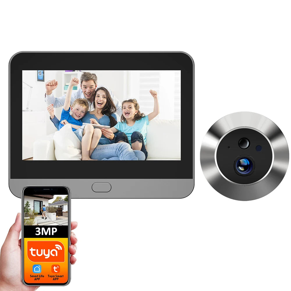 Tuya Smart WiFi Peephole Camera