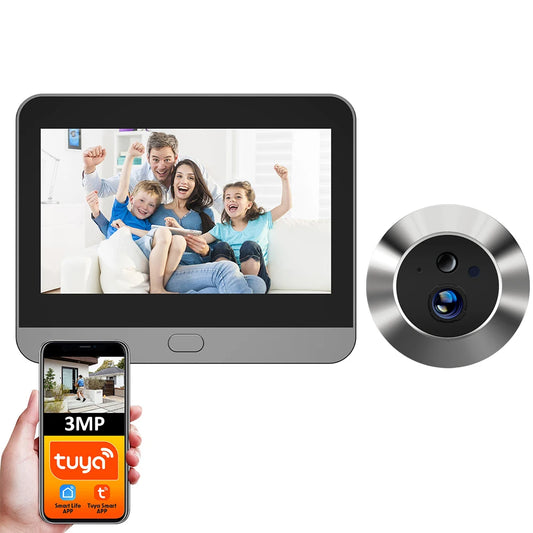 Tuya Smart WiFi Peephole Camera