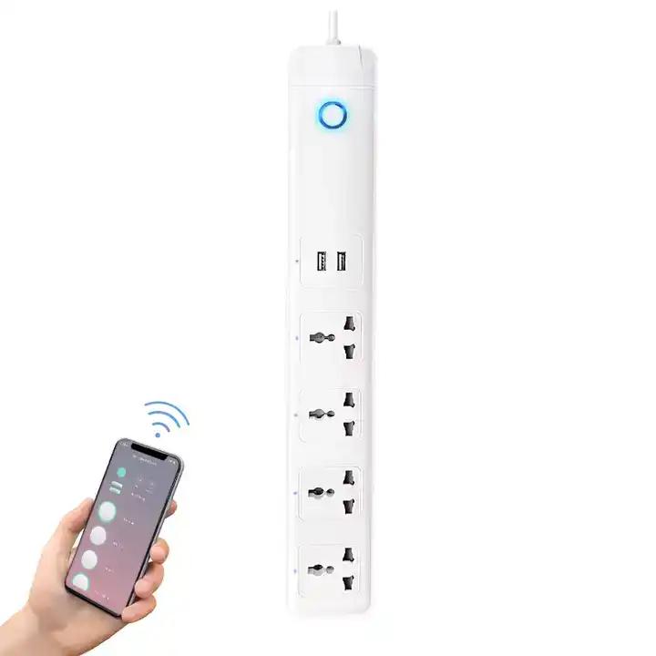 Smart Power Strip with 4 AC Outlets and 2 USB ports CorunSmart