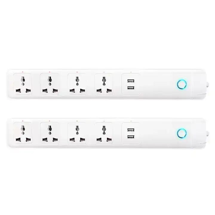 Smart Power Strip with 4 AC Outlets and 2 USB ports CorunSmart