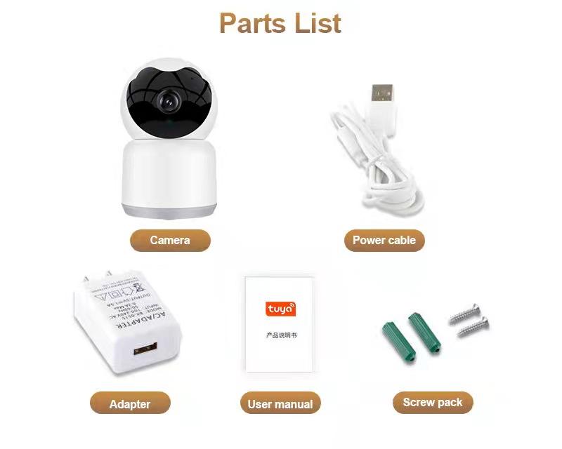 Indoor camera with intercom