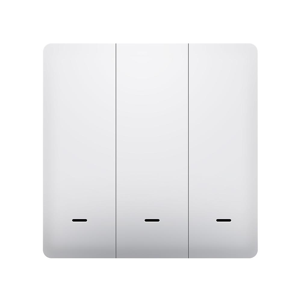 Smart push button 3 gang switch