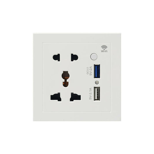 Smart single socket with USB