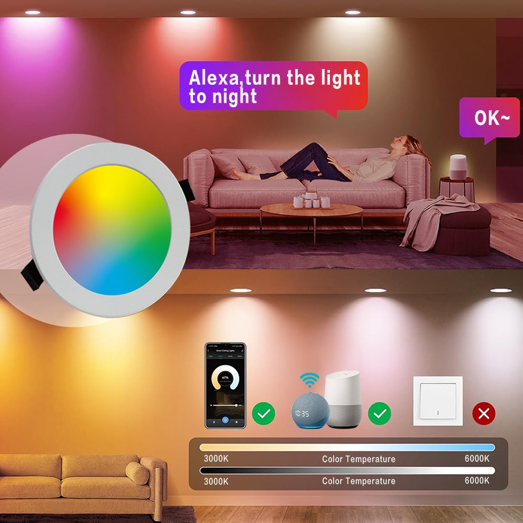 Recessed ambient downlight