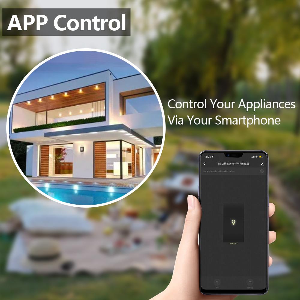 Smart light switch 1/2/3/4 gang Tangwo