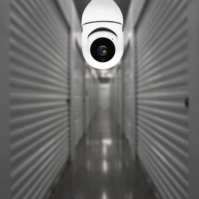 Indoor camera with Bulb E27 socket