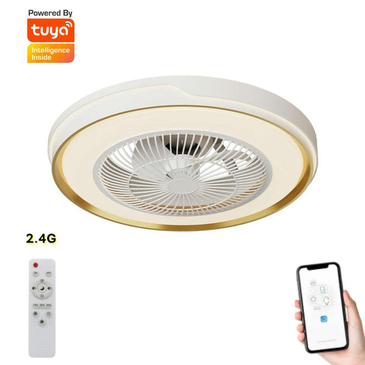 Smart ceiling fan with ambient light WeTrendy