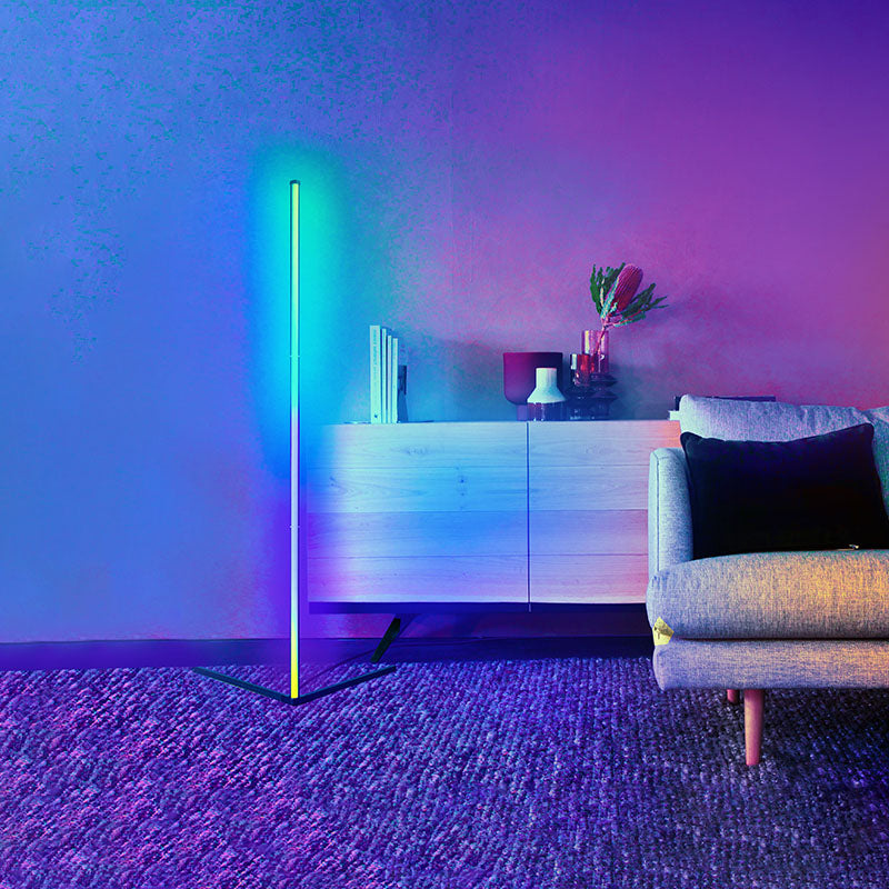 Ambient corner floor lamp